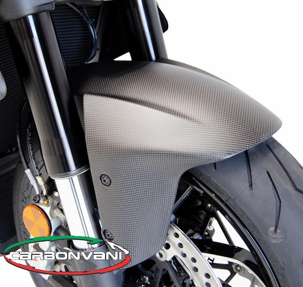 Carbonvani Carbon Fiber Front Fender for the Ducati Diavel V4 Carbonvani Carbon Fiber Front Fender for the Ducati Diavel V4